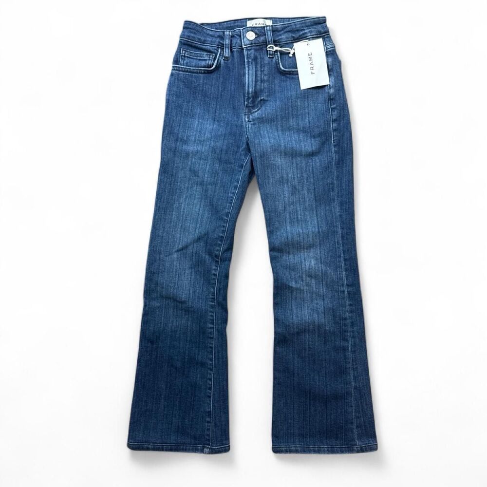 Frame Frame Le Crop Mini Boot Cut Jeans Size 24 (xs)